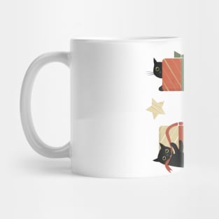 Cats and Christmas gifts Mug